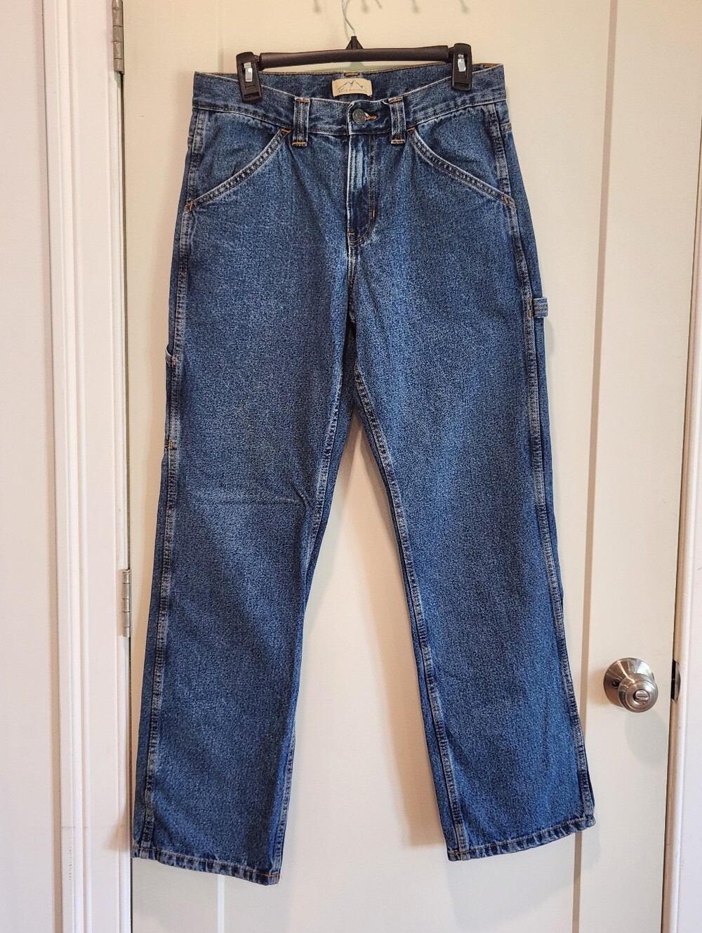 Blue Mountain Classic Men's Blue Carpenter Jeans 30x32